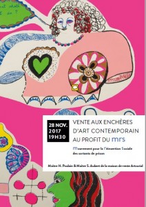 Vente aux enchères d'art contemporain au profit du MRS